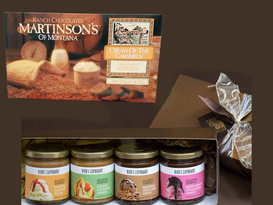 4 Jar Gift Set and Martinson Box of Candy